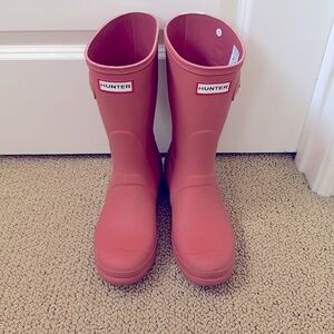 HUNTER Orange rainboots 38